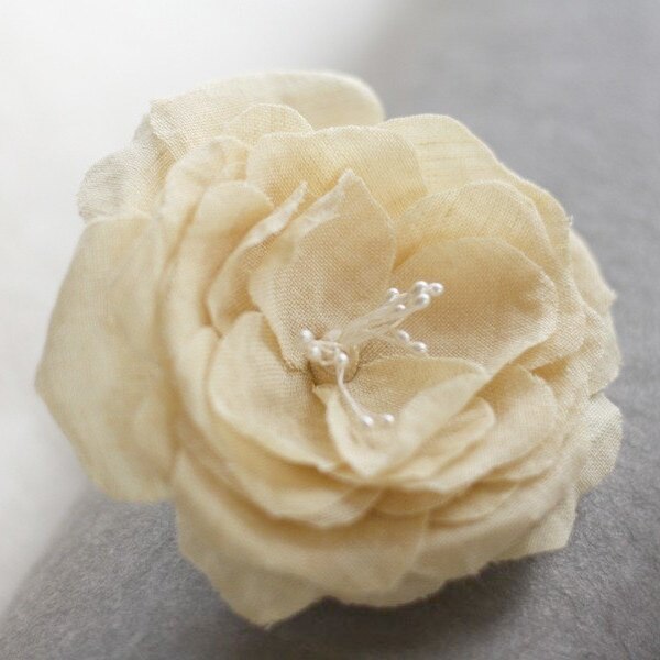 Millinery Fabric Flower Tutorial | Hand Pressed Rose