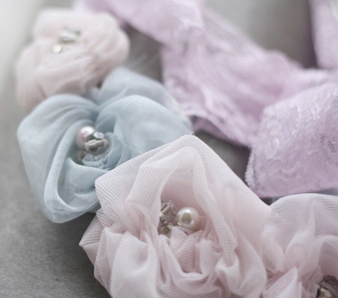 Making Flowers from Fabric | Ruched Rosette Tutorial